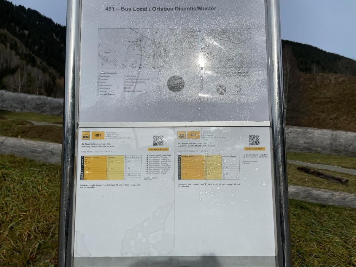 Apartmán Disentis Exteriér fotografie